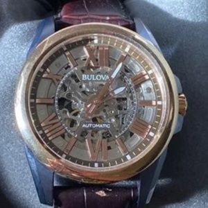 Bulova skeleton automatic Sutton